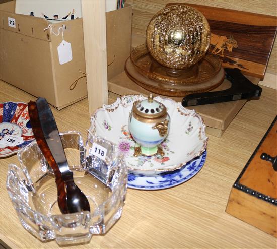 A Costa bowl and mixed ceramics